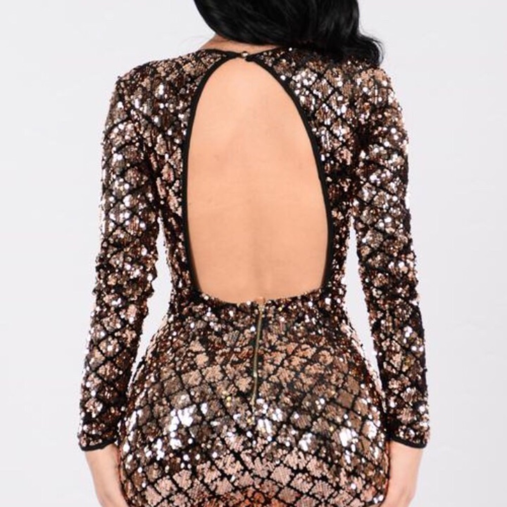 Rose Gold Romper - Picture 4 of 4
